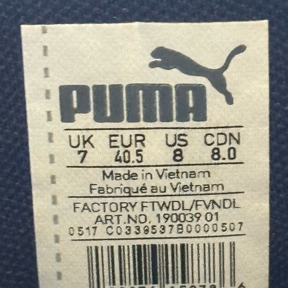 Puma Men’s Sneakers Size 8 - Picture 10 of 11